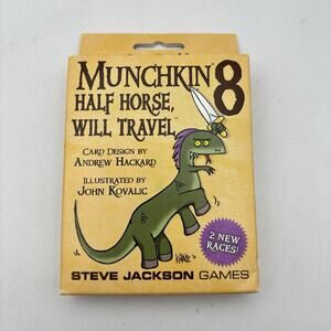 Munchkin 8 Half Horse Will Travel Steve Jackson Games Brand New Sealed